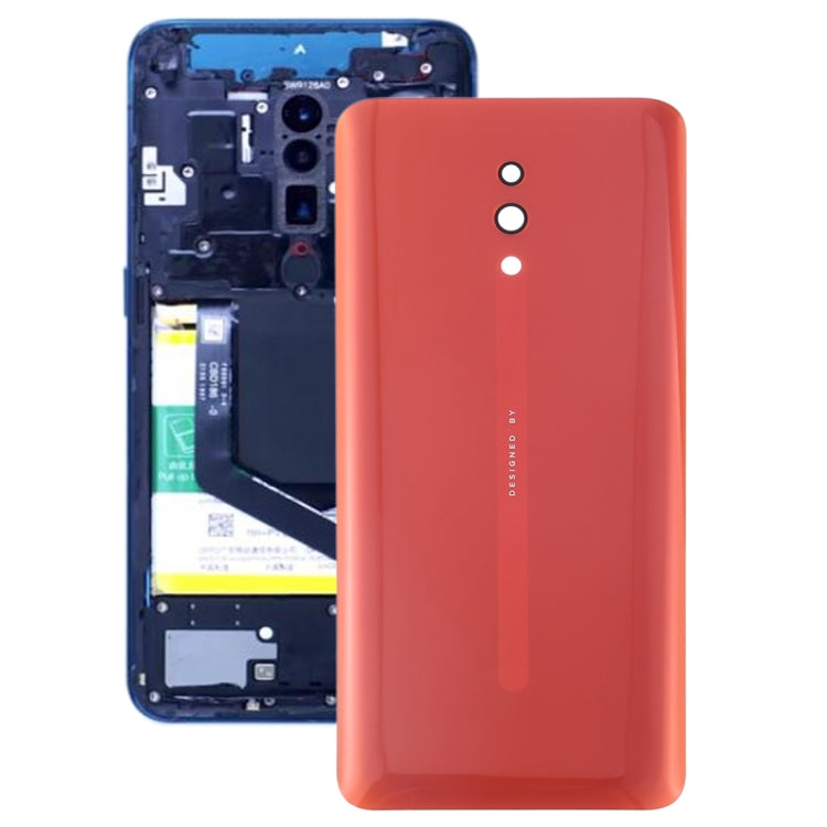 Cubierta Trasera Para Oppo Reno / Reno 5G (Naranja)