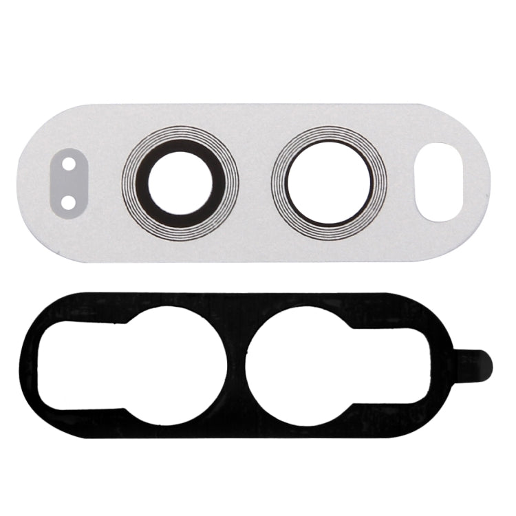 Lentille de caméra arrière 10 pièces avec adhésif pour LG V20 (Blanc)