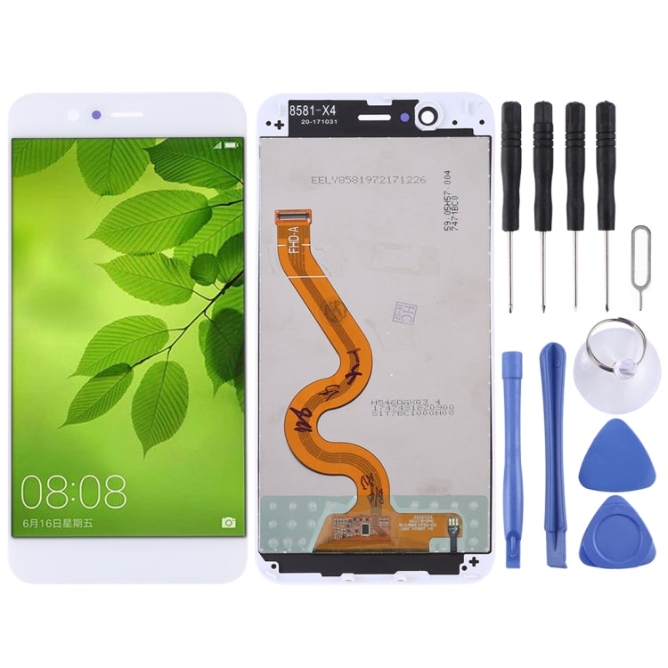 Montaje Completo de Pantalla LCD y Digitalizador con Marco Para Huawei Nova 2 Plus (Blanco)