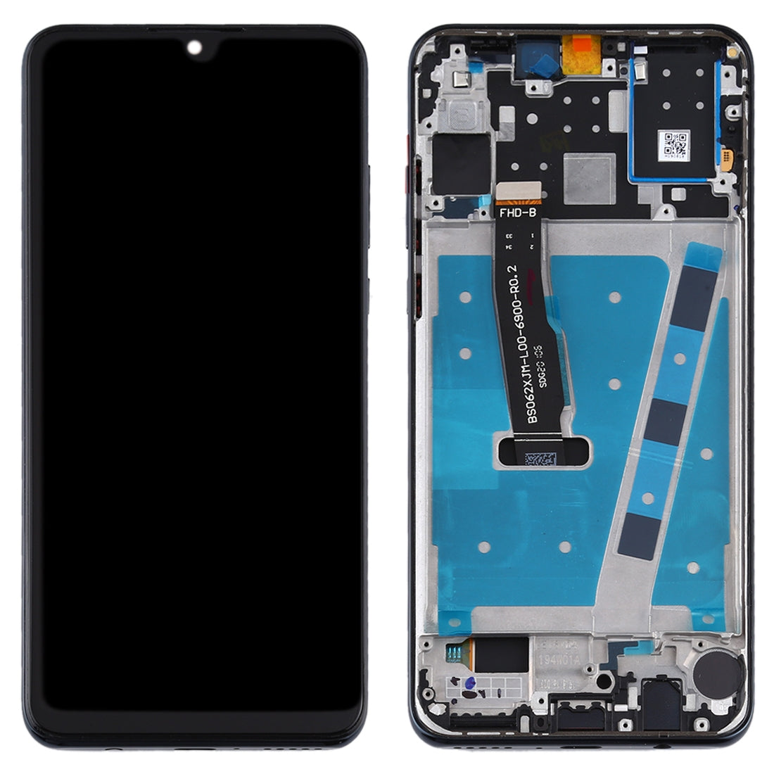 Pantalla LCD + Tactil + Marco Huawei P30 Lite Nova 4e (RAM 6G vers alta) Negro