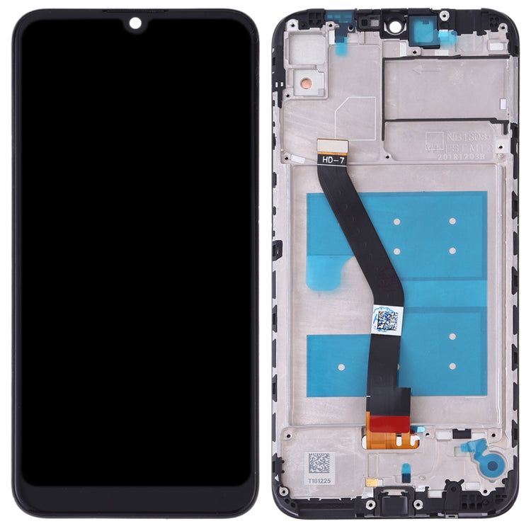 Full LCD Screen and Digitizer Assembly with Frame for Huawei Honor Play 8A (Black)