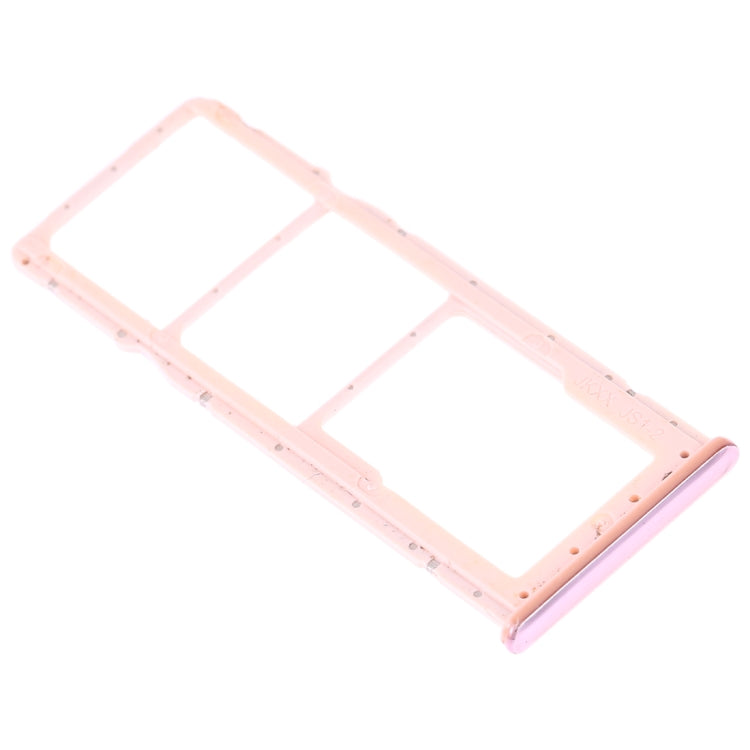 SIM Card Tray + SIM Card Tray + Micro SD Card Tray for Huawei Y9 (2019) (Pink)