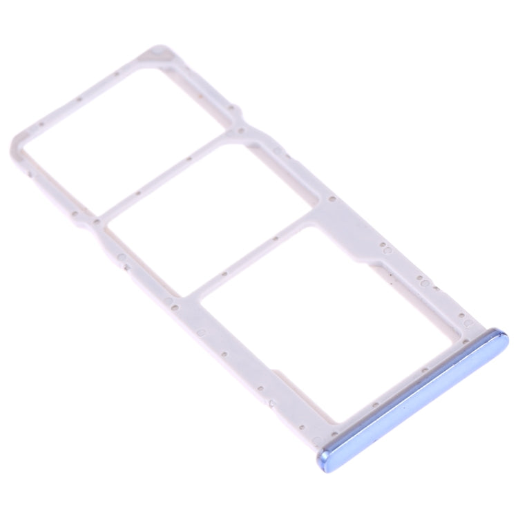 SIM Card Tray + SIM Card Tray + Micro SD Card Tray for Huawei Y9 (2019) (Silver)