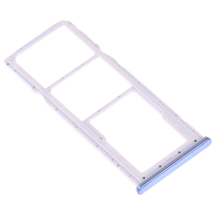 SIM Card Tray + SIM Card Tray + Micro SD Card Tray for Huawei Y9 (2019) (Silver)