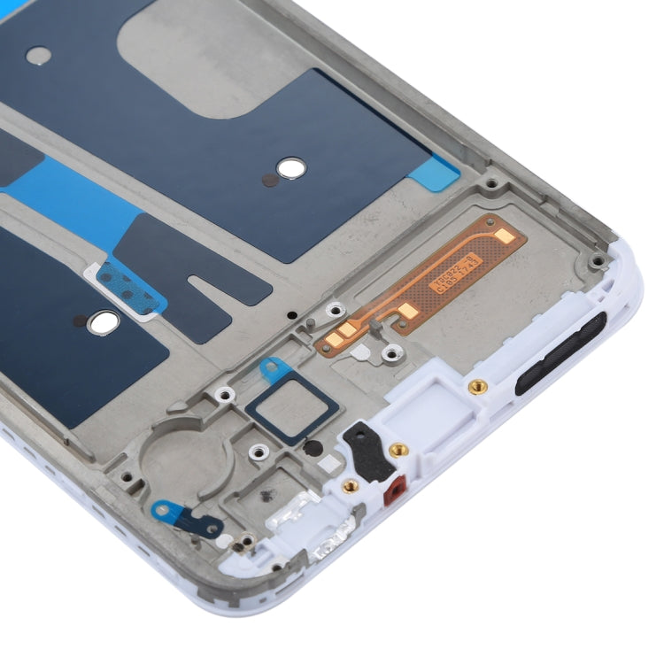 Oppo A73 / F5 Carcasa Frontal Placa de Bisel de Marco LCD (Blanco)