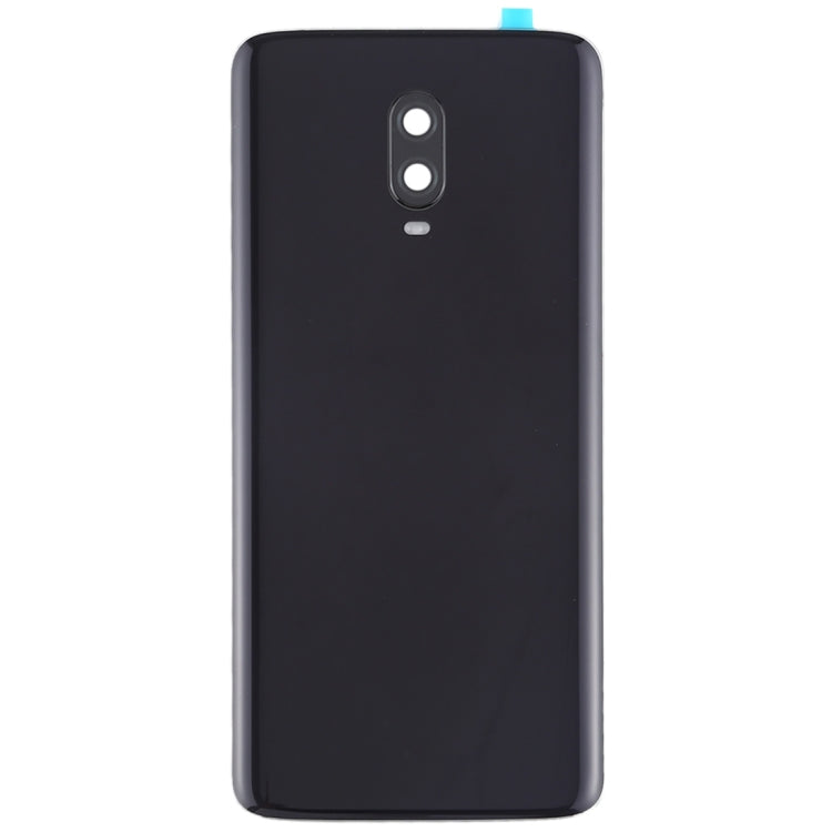 Tapa Trasera de Batería Original con Lente de Cámara Para OnePlus 6T (Jet Negro)