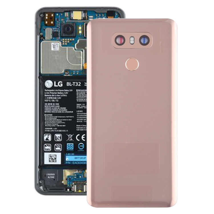 Battery Back Cover with Camera Lens and Fingerprint Sensor for LG G6 / H870 / H870DS / H872 / LS993 / VS998 / US997 (Gold)
