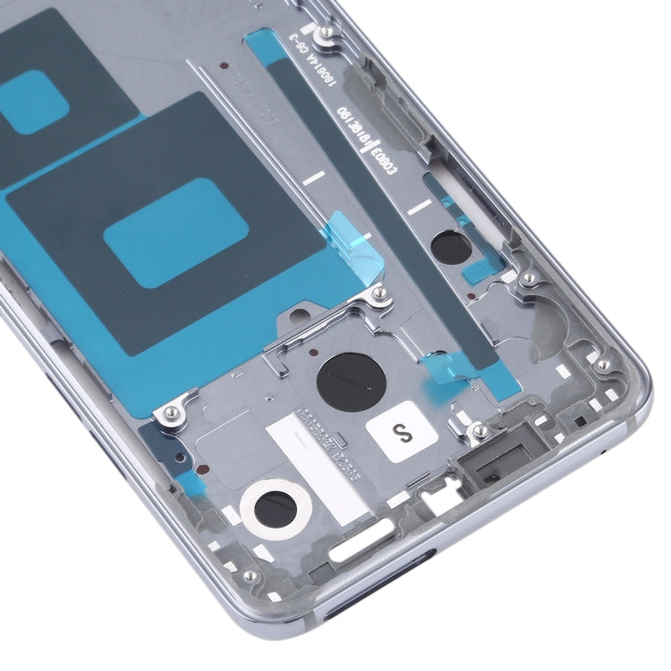 Placa de Bisel de Marco LCD de Carcasa Frontal LG G7 ThinQ / G710 (Plateado)