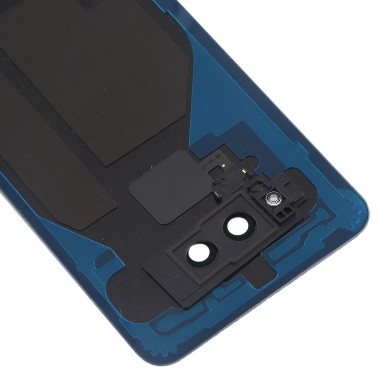 Coque arrière de batterie avec objectif d'appareil photo et capteur d'empreintes digitales pour LG G8 ThinQ / LMG820QM7 LM-G820UMB LMG820UM1 (Version US) (Argent)