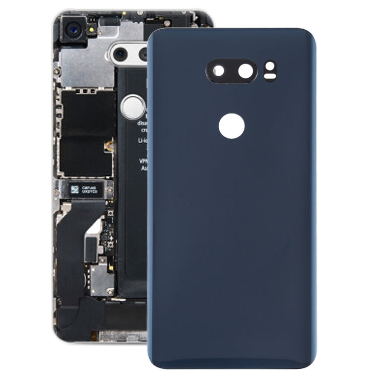 Battery Back Cover with Camera Lens for LG V30 / VS996 / LS998U / H933 / LS998U / H930 (Blue)