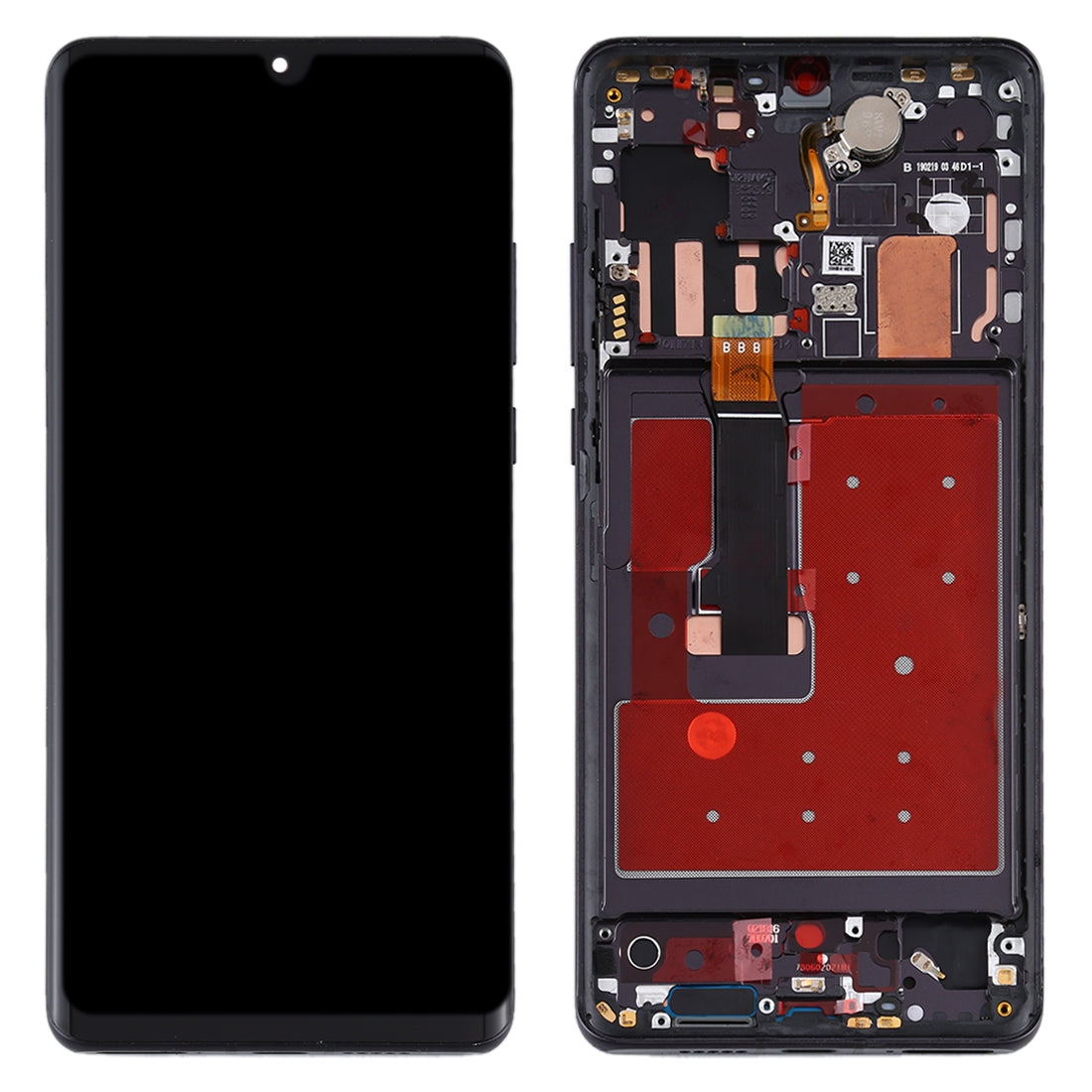 Full Screen LCD + Touch + Frame Huawei P30 Pro Black