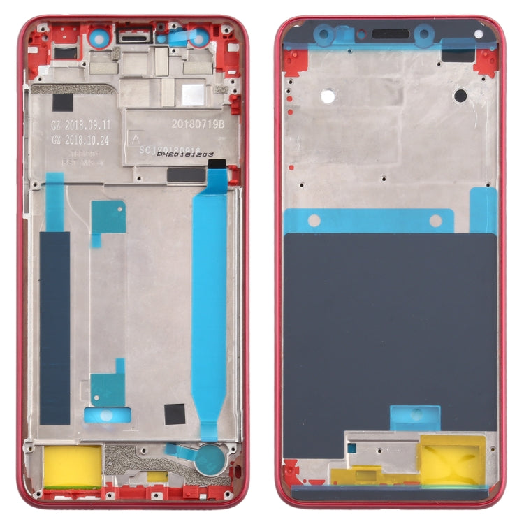 Plaque de cadre central pour Asus Zenfone 5 Lite ZC600KL (Rouge)
