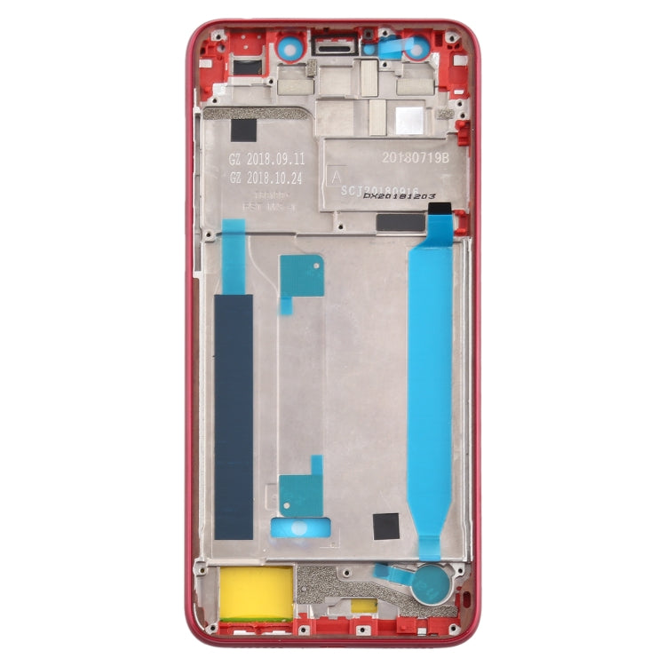 Plaque de cadre central pour Asus Zenfone 5 Lite ZC600KL (Rouge)
