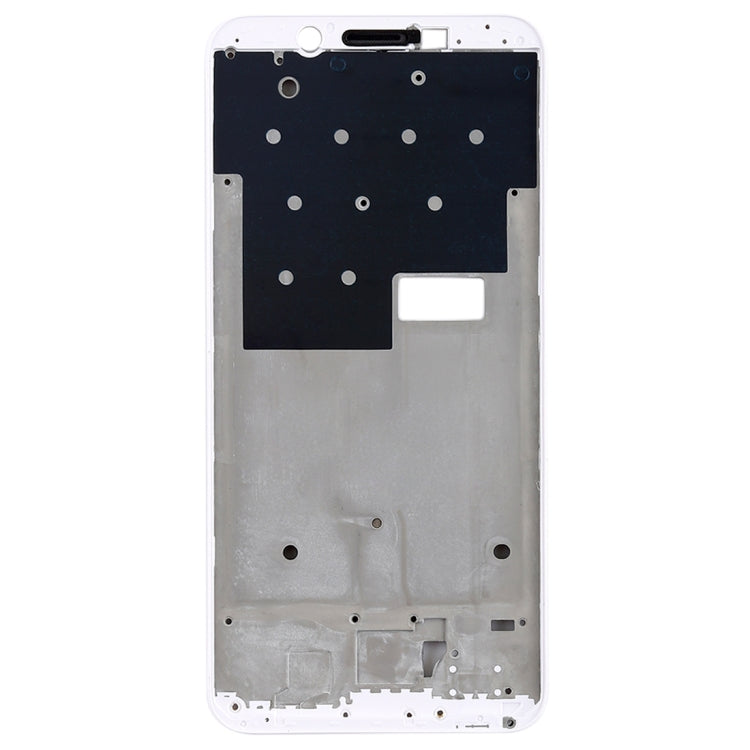 Front Housing LCD Frame Bezel Plate for Oppo A1 (White)