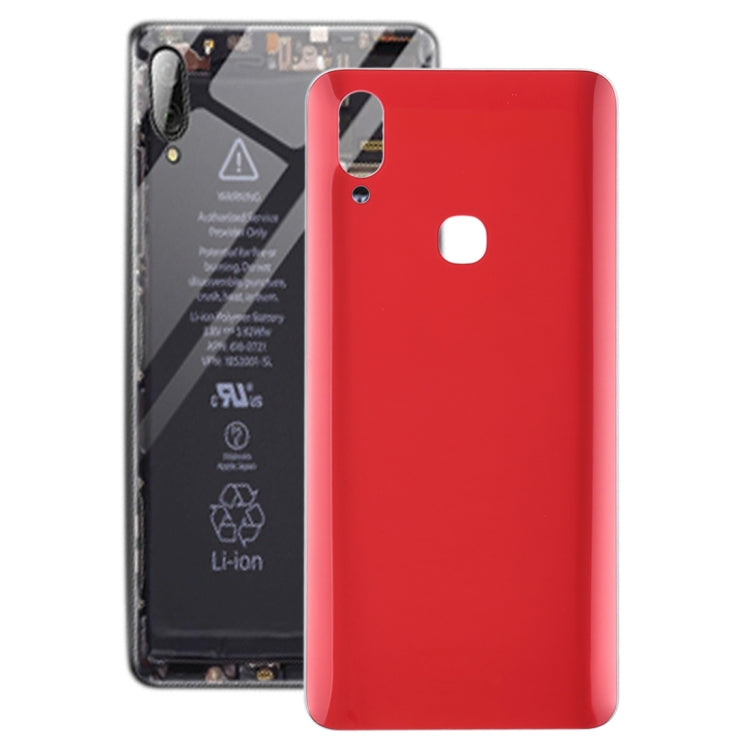 Huella Digital del poste de la Tapa de Batería Para Vivo Nex (Rojo)