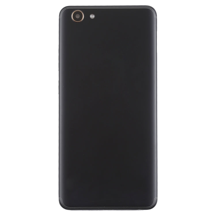 Back Cover with Camera Lens Side Keys for Vivo Y71 (Black)