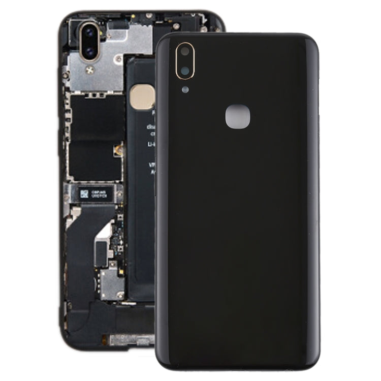 Back Cover with Camera Lens Side Keys for Vivo Y85 (Black)