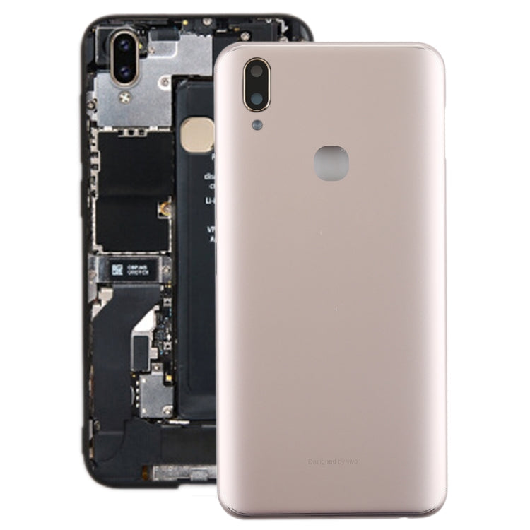 Back Cover with Camera Lens Side Keys for Vivo Y85 (Gold)