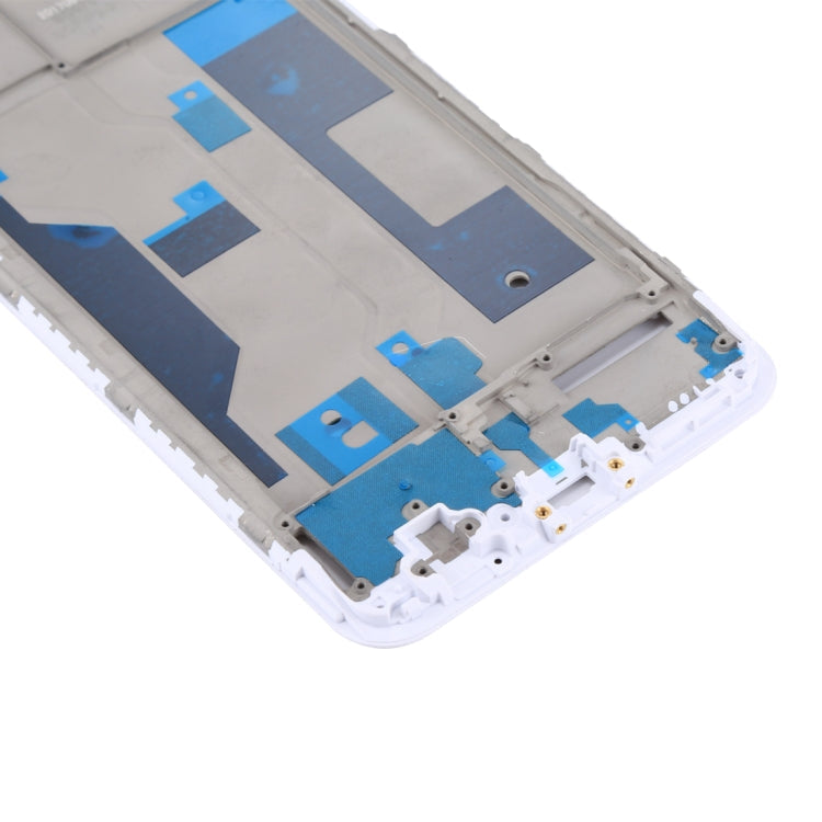 Placa de Bisel de Marco LCD de Carcasa Frontal Para Oppo R11 Plus (Blanco)