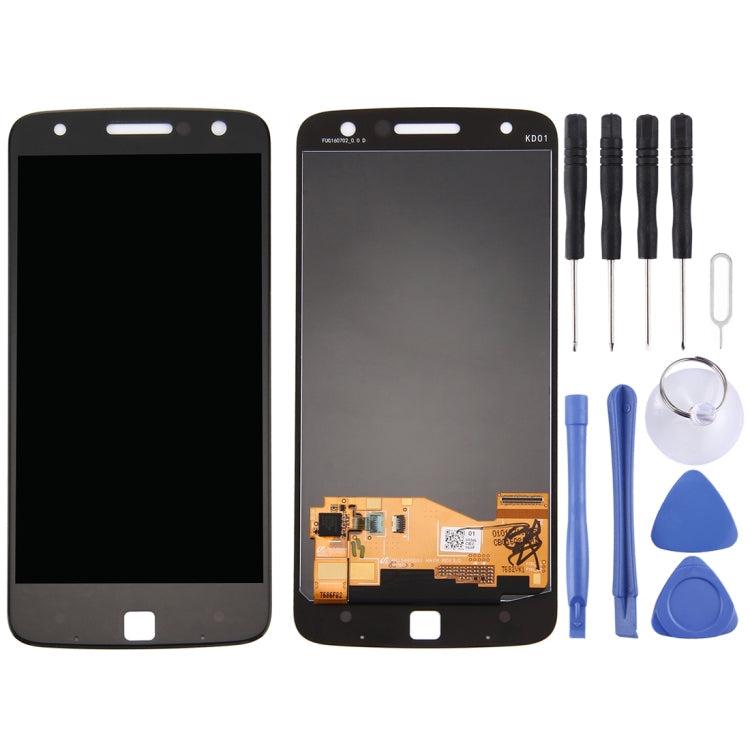 Montaje Completo de Pantalla LCD y Digitalizador Para Motorola Moto Z (Negro)