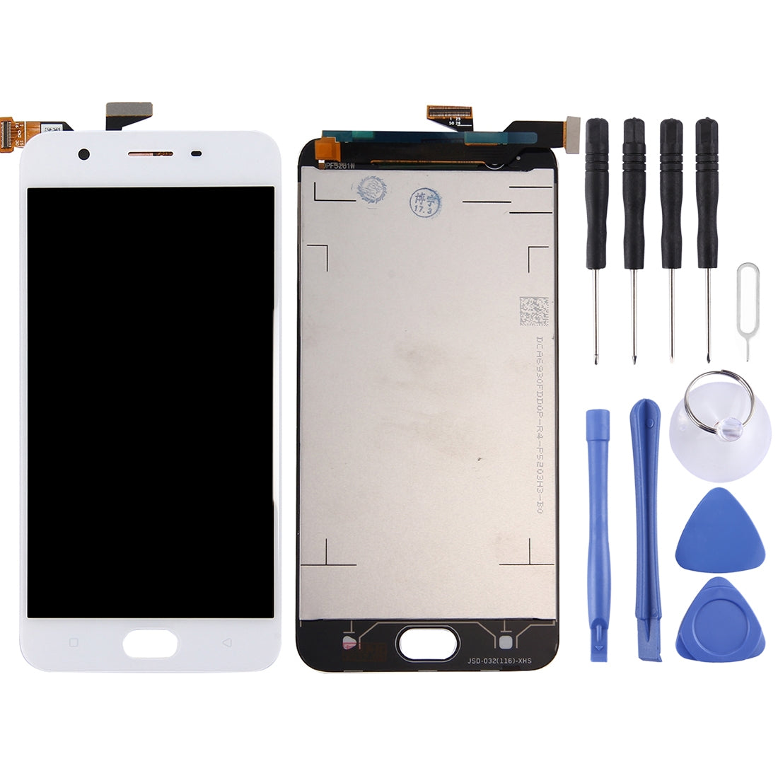LCD Screen + Digitizer Touch Oppo A57 White