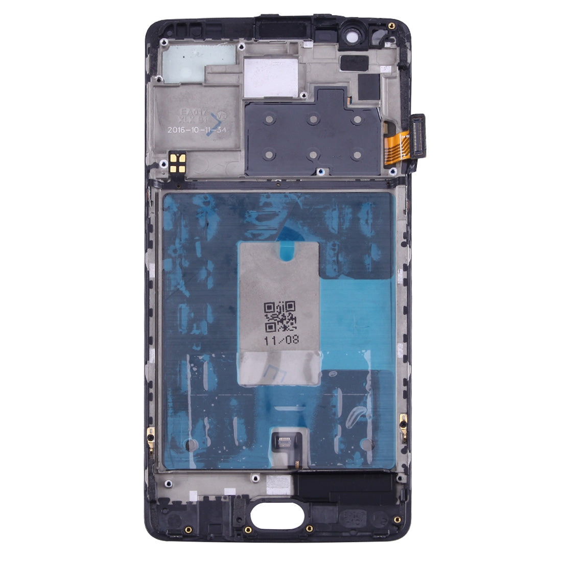 Ecran Complet LCD + Tactile + Châssis OnePlus 3 A3003 Noir