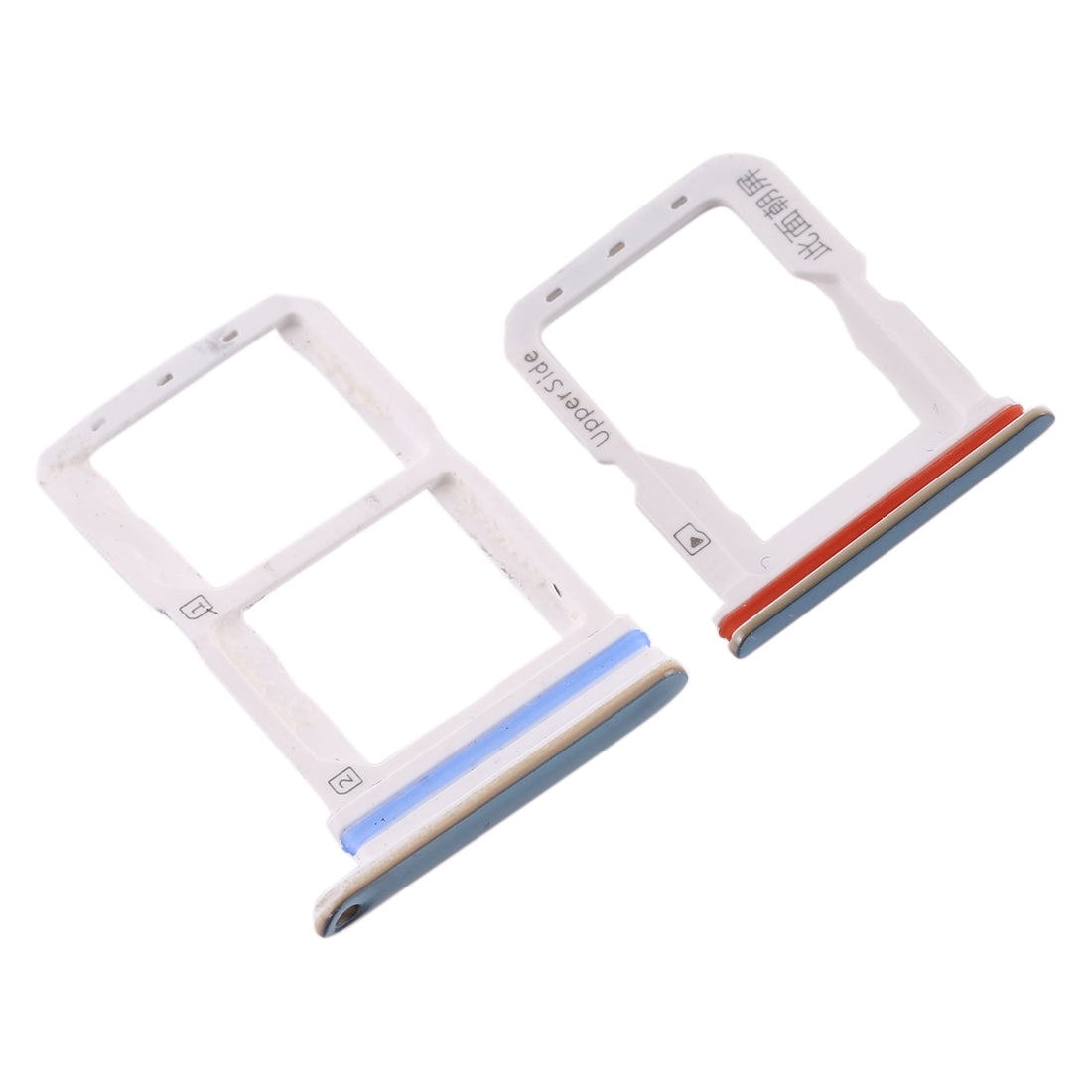 SIM / Micro SD Holder Tray Vivo S1 Pro Silver