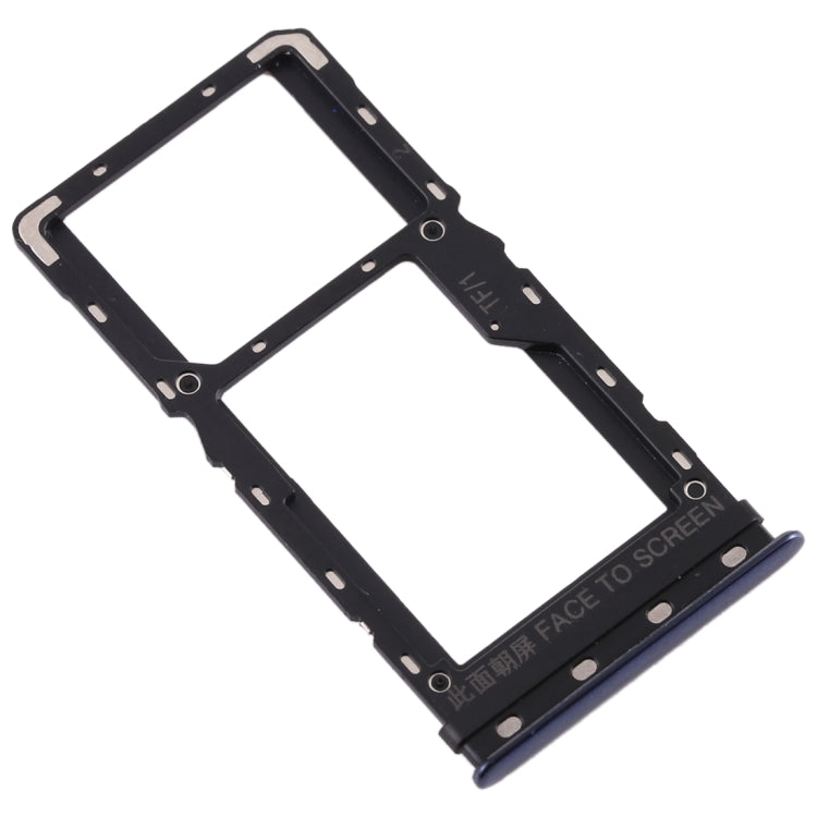 SIM Card Tray + SIM Card Tray / Micro SD Card Tray for Xiaomi MI CC9e / MI A3 (Black)