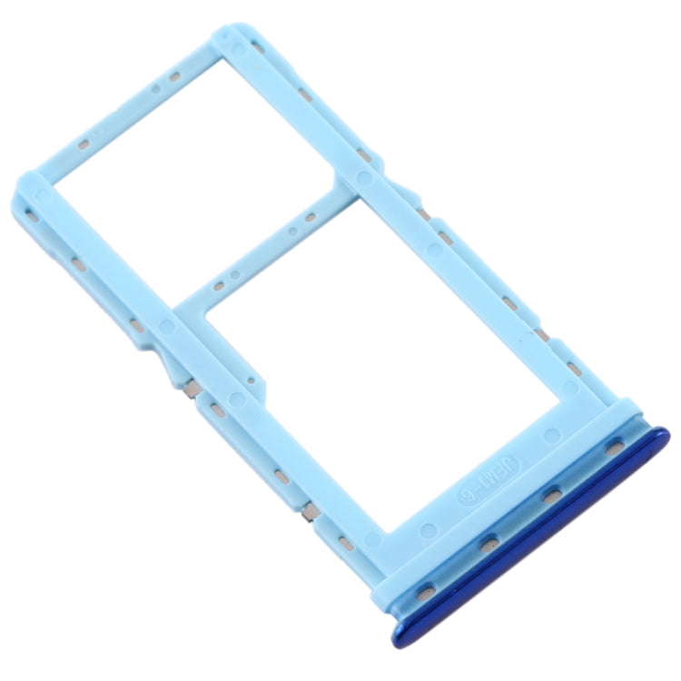 SIM Card Tray + SIM Card Tray / Micro SD Card Tray for Xiaomi MI CC9e / MI A3 (Blue)