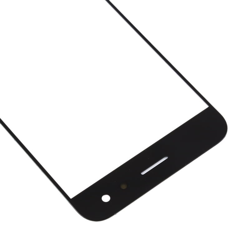 Lentille en verre extérieure de l'écran avant pour Asus Zenfone 4 Pro ZS551KL / Z01GD (Noir)