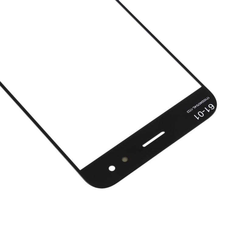 Lentille en verre extérieure de l'écran avant pour Asus Zenfone 4 ZE554KL / Z01KD (Noir)