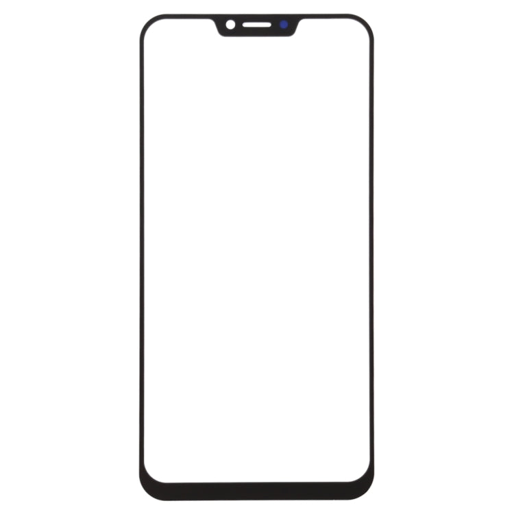 Lentille en verre extérieure de l'écran avant pour Asus Zenfone 5 ZE620KL / Zenfone 5z ZS620KL (Noir)