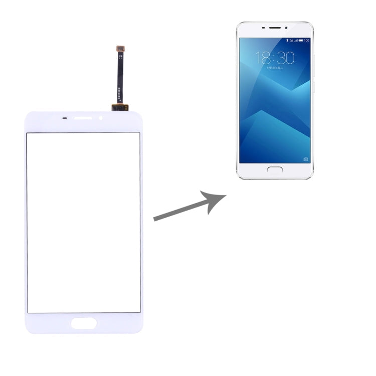 Écran tactile Meizu M5 Note / Meilan Note 5 (Blanc)