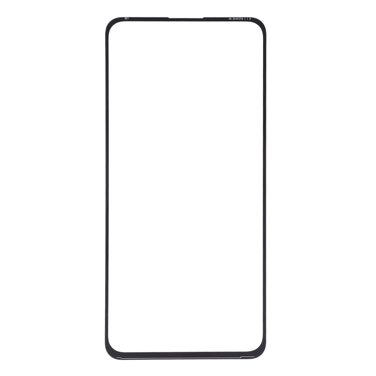 Outer Glass Screen For Vivo X27 (Black)