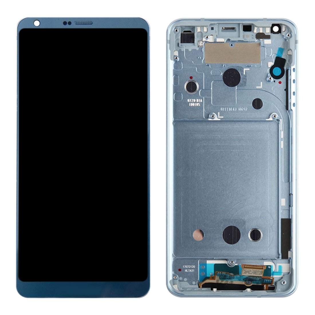 LCD Screen + Touch + Frame LG G6 H870 H870DS H872 LS993 VS998 US997 Blue