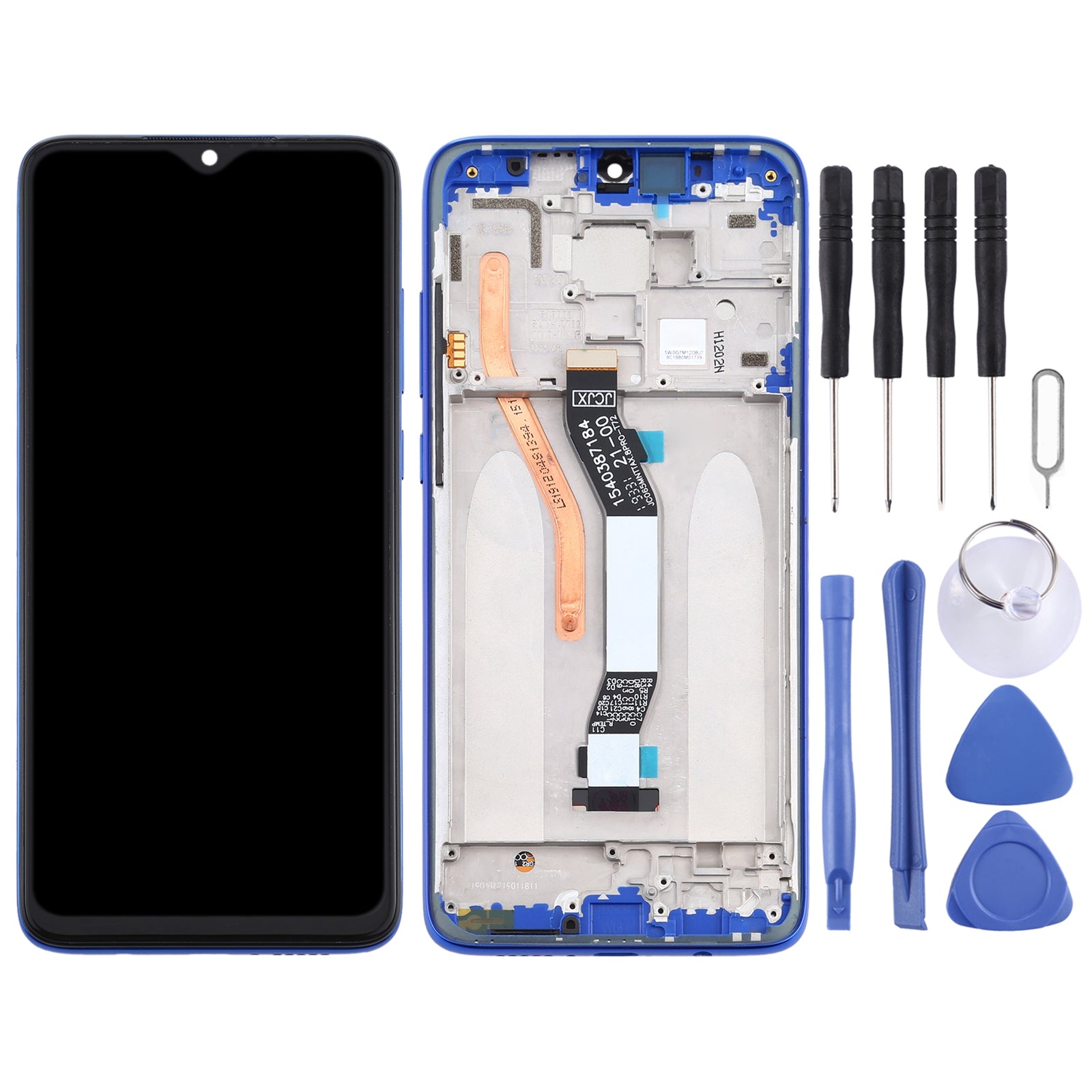 Pantalla Completa LCD + Tactil + Marco Dual SIM Xiaomi Redmi Note 8 Pro Azul