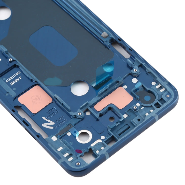 LG Q Stylo 4 Q710 Q710MS Q710CS Front Housing LCD Frame Bezel Plate (Blue)