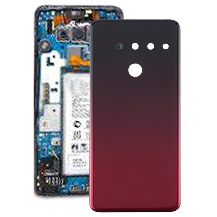Tapa Trasera de Batería LG G8 ThinQ / G820 G820N G820QM7 Versión KR (Rojo)