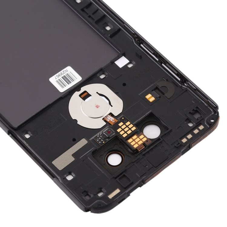 Coque arrière de batterie avec objectif d'appareil photo et capteur d'empreintes digitales pour LG V20 Mini (Gris)