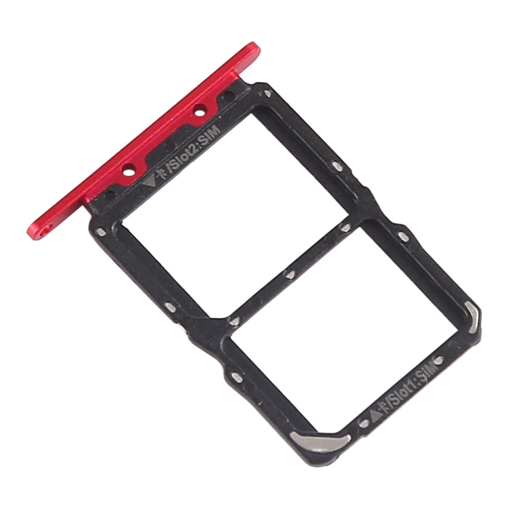 SIM Card Tray + SIM Card Tray for Huawei Honor View 20 (Honor V20) (Red)