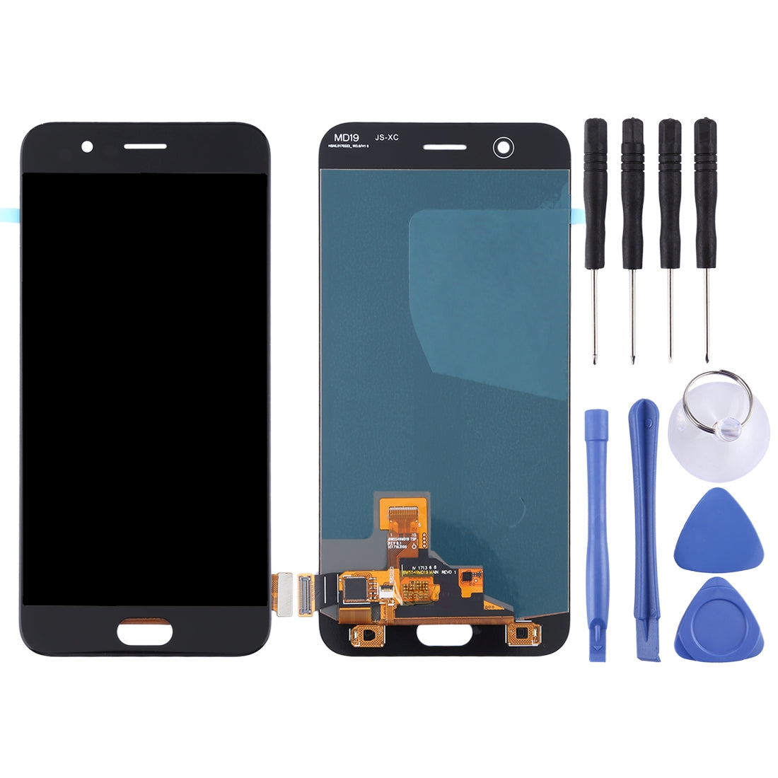 LCD Screen + Touch Digitizer (Oled Version) Oppo R11 Black