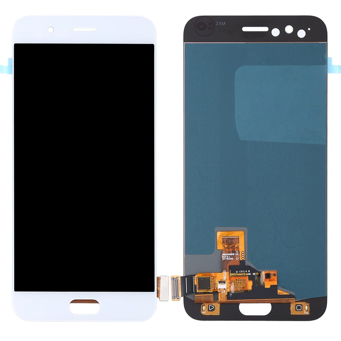 LCD Screen + Touch Digitizer (Oled Version) Oppo R11 White