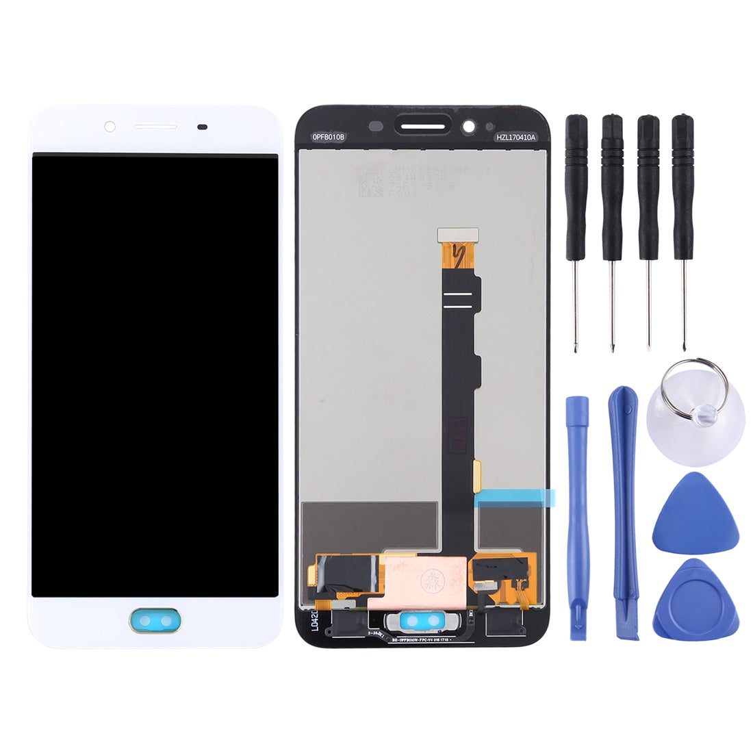 LCD Screen + Digitizer Touch Oppo R9sk White