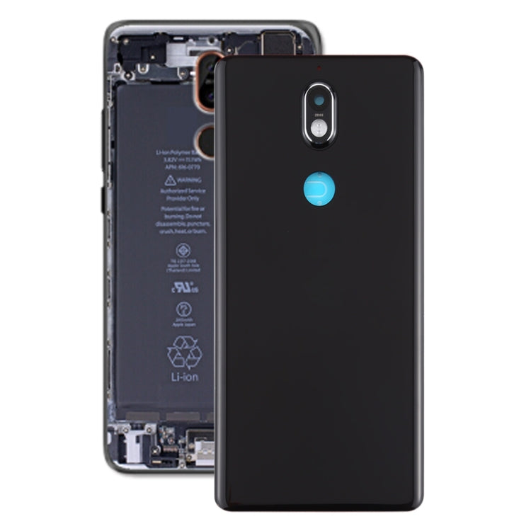 Battery Back Cover with Camera Lens for Nokia 7 TA-1041 (Black)