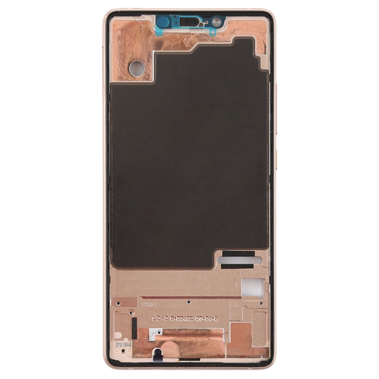 Bisel de Marco Medio con Teclas Laterales Para Xiaomi MI 8 SE (Oro Rosa)