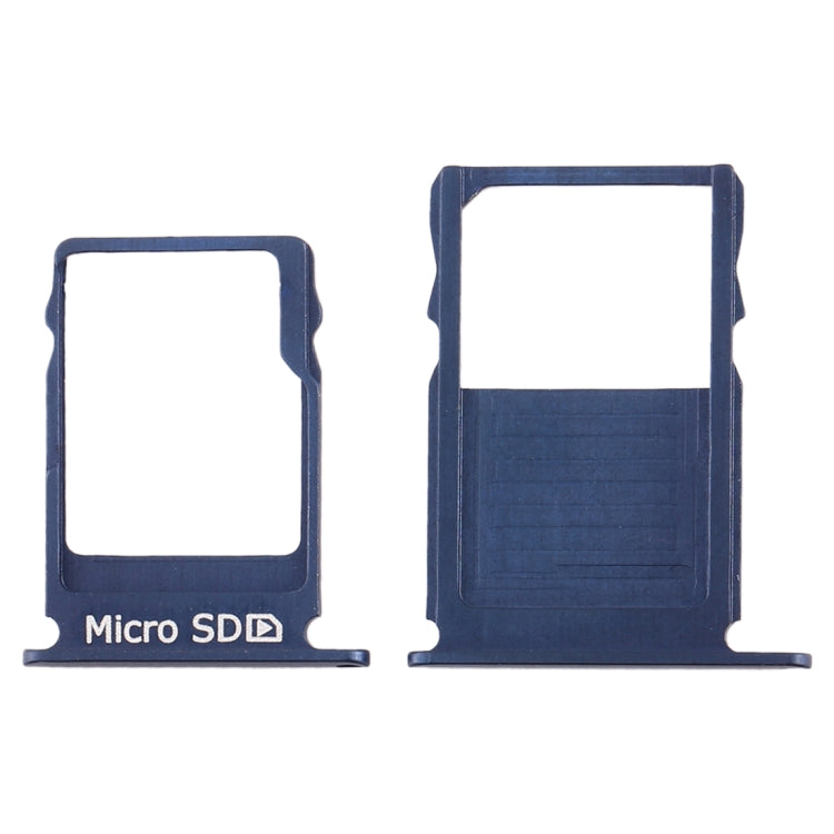 Bandeja de Tarjeta SIM + Bandeja de Tarjeta Micro SD Para Nokia 3 TA-1020 TA-1028 TA-1032 TA-1038 (Azul)