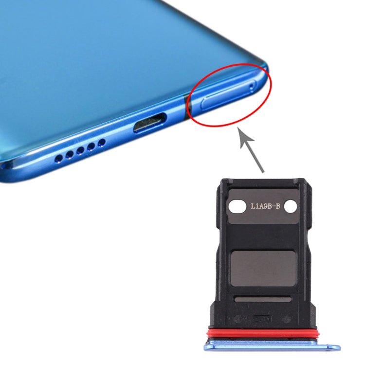 Bandeja de Tarjeta SIM única Para OnePlus 7T (Azul)