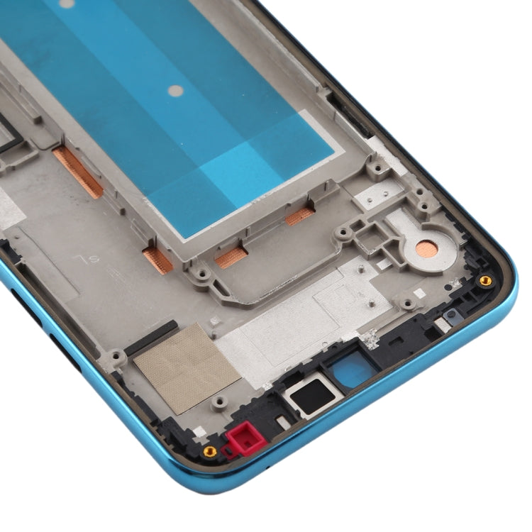 Placa de Bisel de Marco LCD de Carcasa Frontal LG K50 / K12 Max / LMX520BMW / LMX520EMW (Versión de SIM única) (Azul)