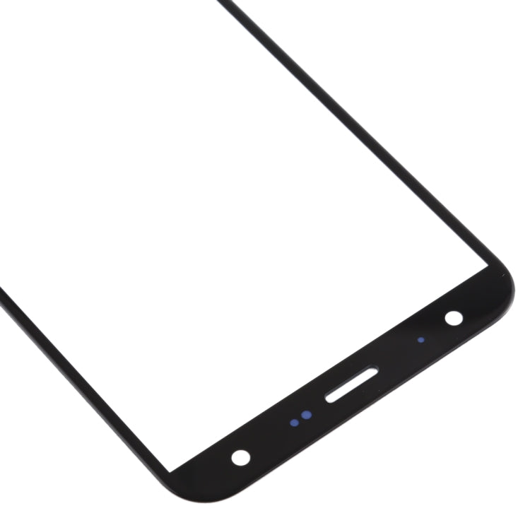 Lentille extérieure en verre pour écran avant LG G6 H870 H870DS H873 H872 LS993 VS998 US997 (Noir)