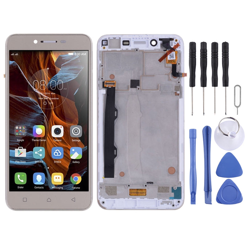 LCD Screen + Touch + Frame Lenovo Vibe K5 Plus A6020A46 A6020l36 Gold
